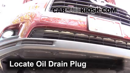 2014 Toyota Highlander LE 3.5L V6 Oil Change Oil and Oil Filter
